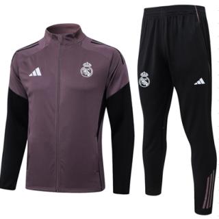 Chándal Real Madrid 2026/27 ( Gris y Morado)